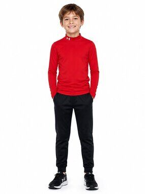 Under Armour Youth Red Long Sleeve Shirt YMD - Bundle Discount Available